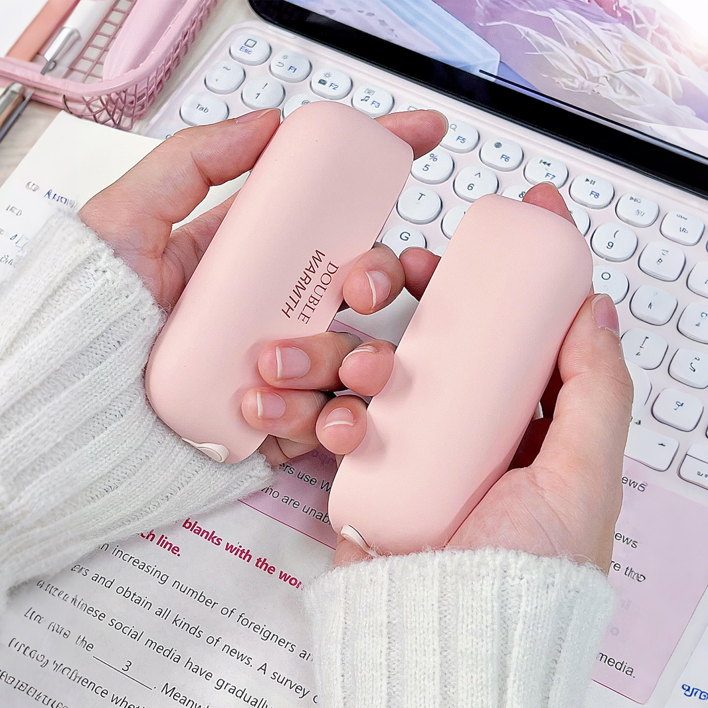 磁吸暖手宝充电款手握式自发热暖宝宝迷你随身携带暖宝送女友礼物