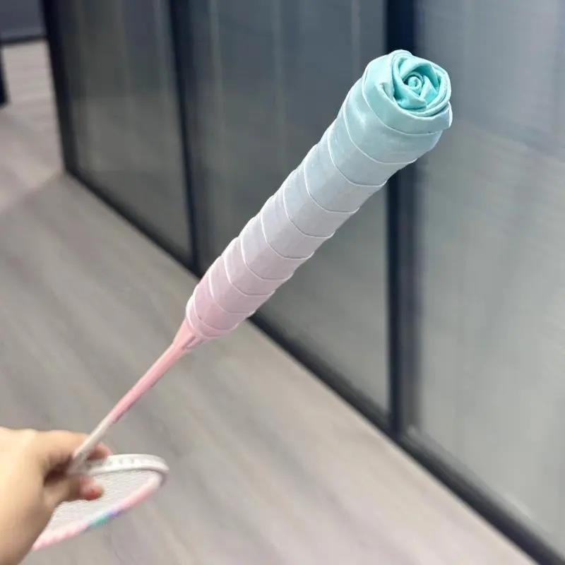 渐变羽毛球拍手胶吸汗防滑透气吸汗带手把缠绕带专用网球拍手胶