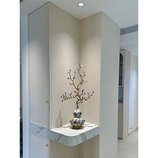 紫水晶发财树陶瓷葫芦铜摆件招财客厅门厅入户玄关乔迁新屋装饰品