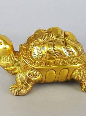 铜乌龟摆件金龟乔迁送礼龟大号居家办公室书房日常装饰窗台品包邮