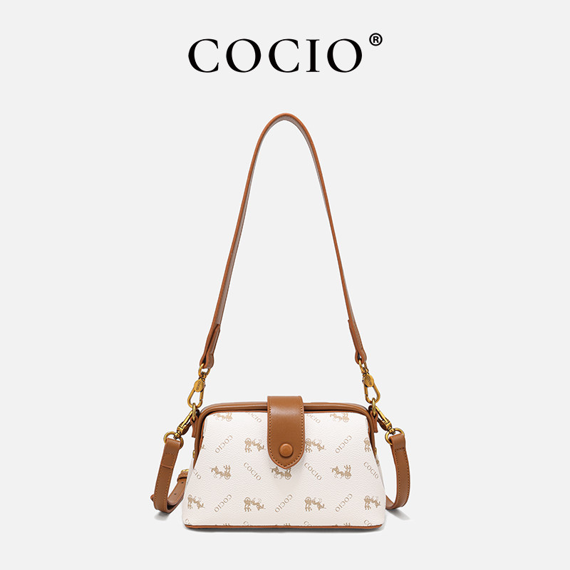 COCIO2024新款斜跨单肩女包包高级夏百搭迷你小轻奢品牌CC161