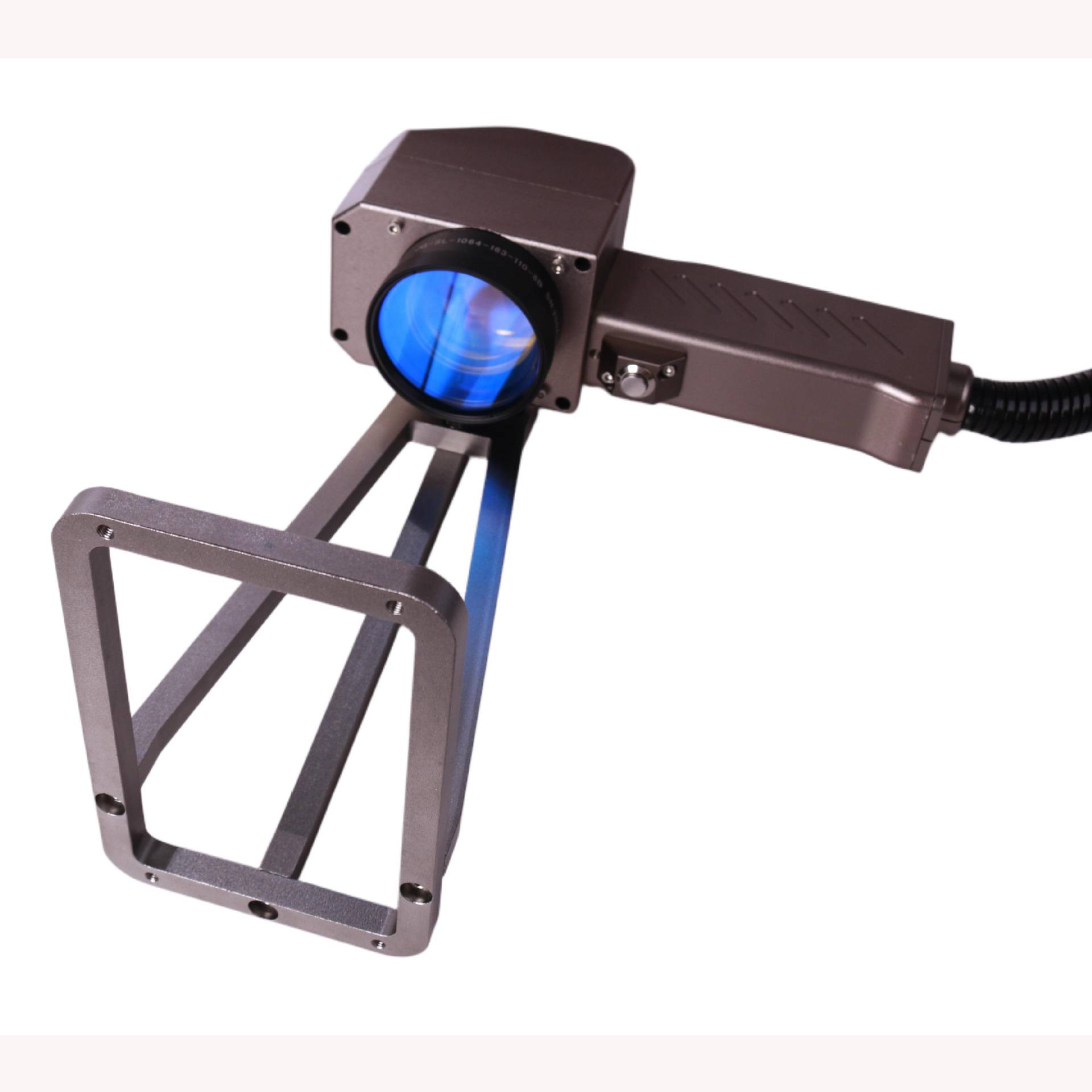 手持紫外激光打标机20W/30W/50W打玻璃小型便携光纤激光打码机