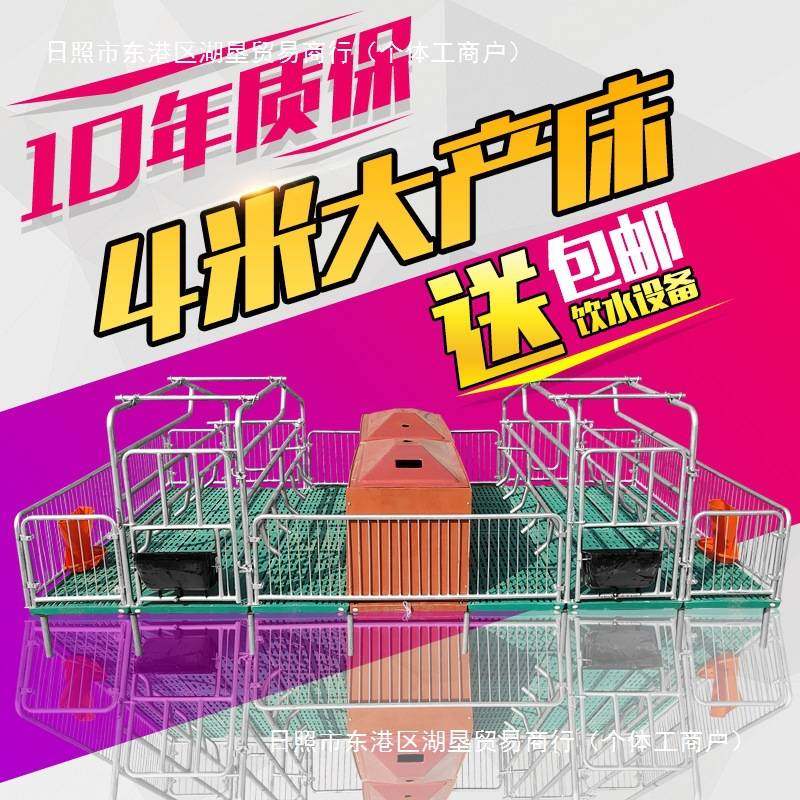 双体母猪产床保育两用产床母猪设备猪用产床分娩床定位栏养殖设备