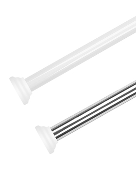 l Wol铝合金伸缩杆窗帘杆免打孔浴帘杆浴室撑杆子