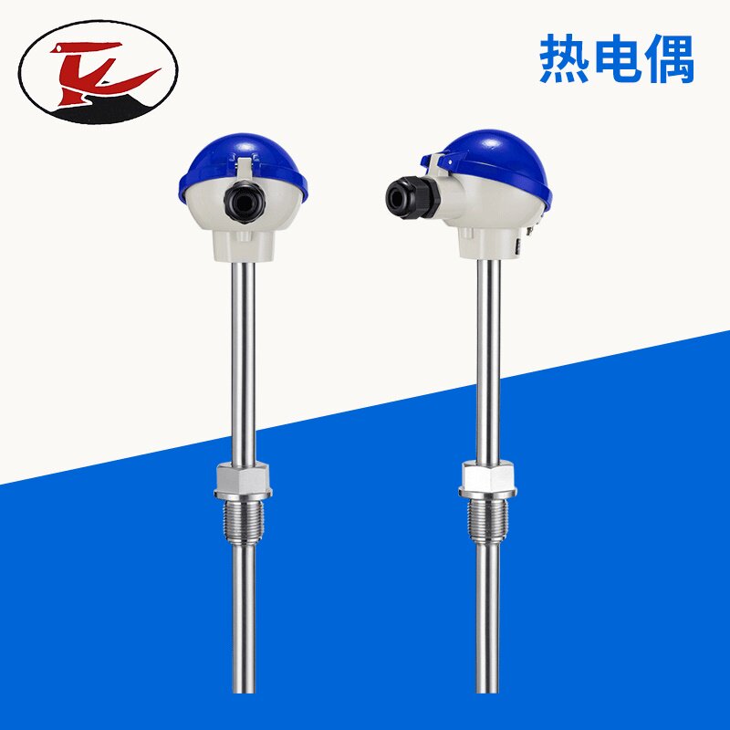 K型铠装热电偶 探针可弯曲热电偶 k型探热针 WRNK-230B热电偶探头
