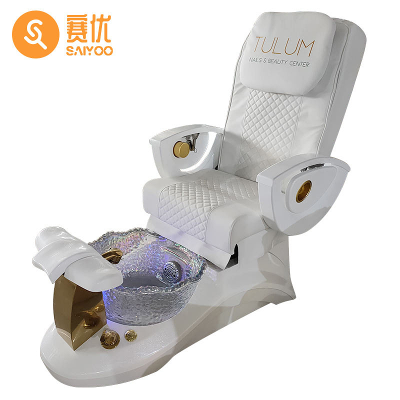 电动美甲沐足按摩SPA躺椅