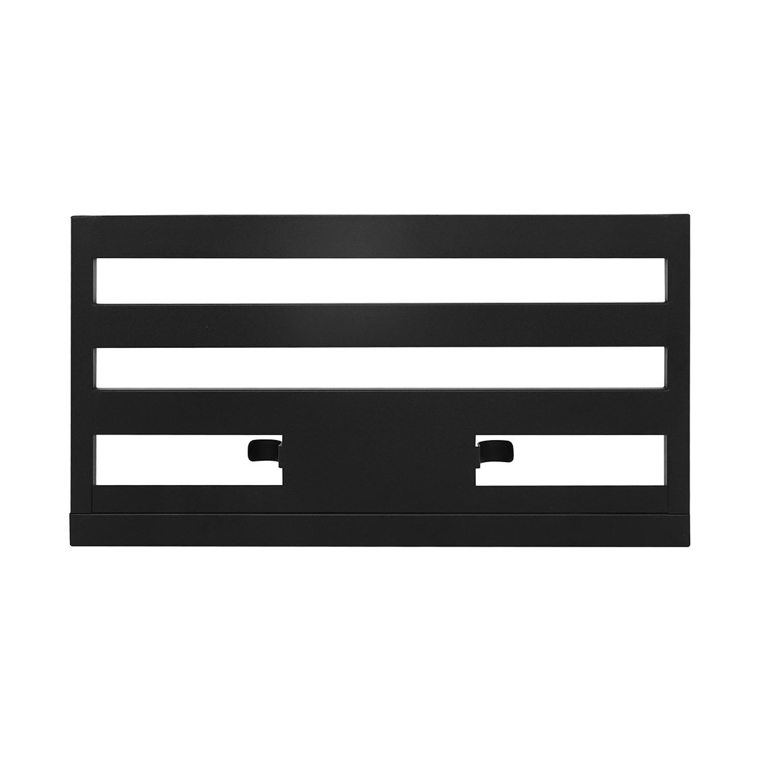 电吉他铝合金效果器板吉他粘贴单块效果器支架便携固定防滑轨道板