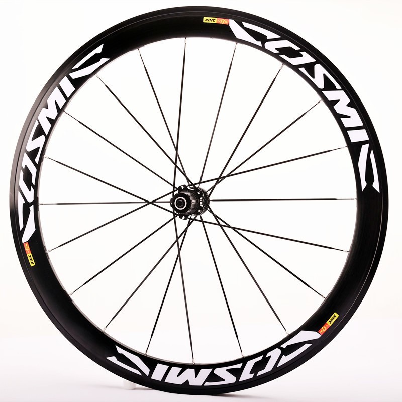 50MM框高培林V/C圈刹碟刹快拆桶轴直拉破风扁辐条公路轮组700C