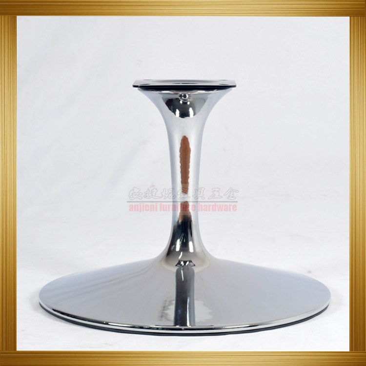 上乘品质铁电镀郁金香转椅底座