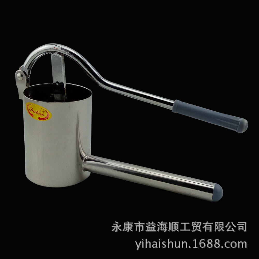 酸汤面家用疙瘩面条机手压式不锈钢挤面器手动压面器酸汤子工具