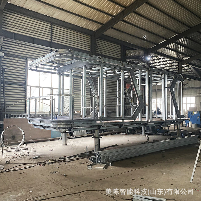 移动太空舱轻钢别墅 民宿小屋 移动活动房景观房 集成房屋打包箱