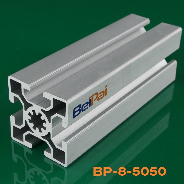 贝派铝型材 工业铝合金架子5050欧标铝材工业机器人护栏型材批发