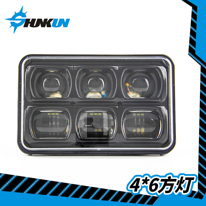 4*6LED方灯越野改装货车