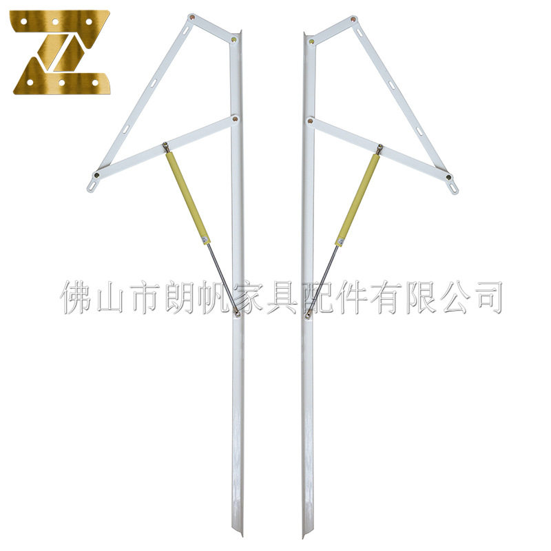 1.5米长床用气动支架液压支撑杆 加厚重型床箱举升器特大号床五金