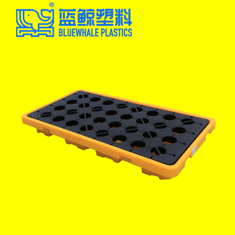 防泄漏塑料托盘化学品接油桶防漏塑胶托盘危化品塑胶卡板盛漏油桶