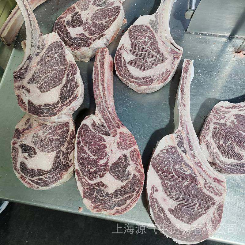 m5原切战斧牛排商用澳洲5dss58154安格谷斯饲餐长柄/带厅骨眼肉
