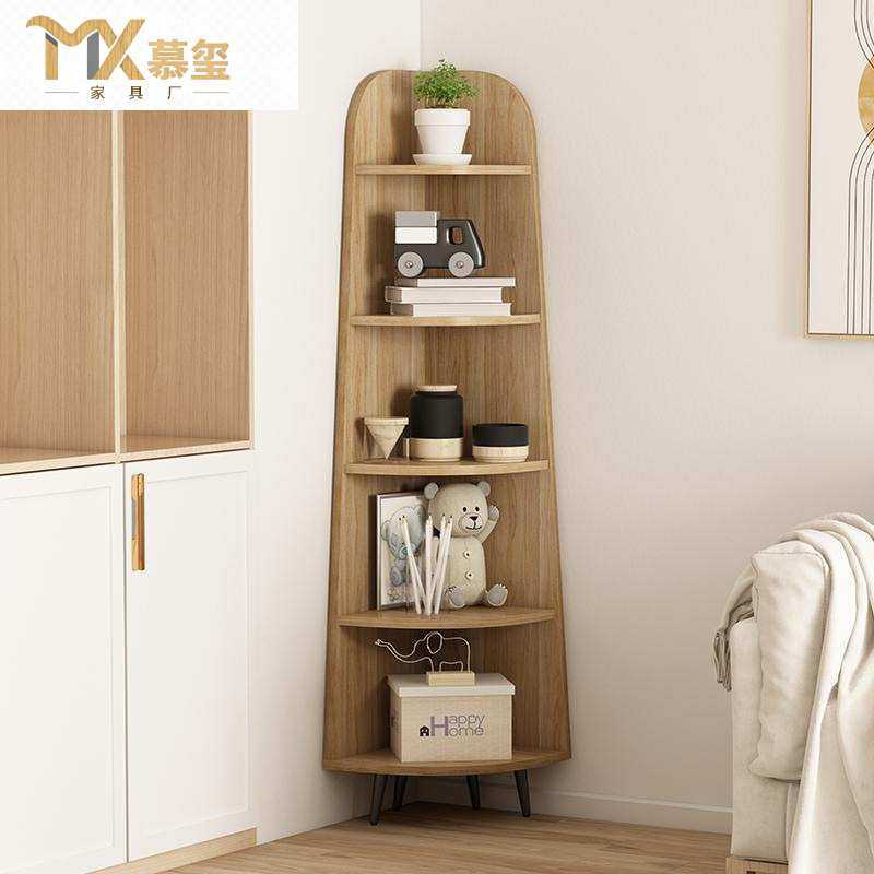 落地书架家用置物架客厅墙角转角柜卧室三角形拐角花架收纳储物架,模玩/动漫/周边/娃圈三坑/桌游,模型制作工具/辅料耗材,淘宝优惠券,粉丝福利购,淘宝优惠卷