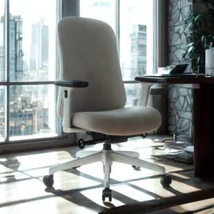 工厂现货直供力量感舒适办公椅护腰一体式坐垫办公室人靠背