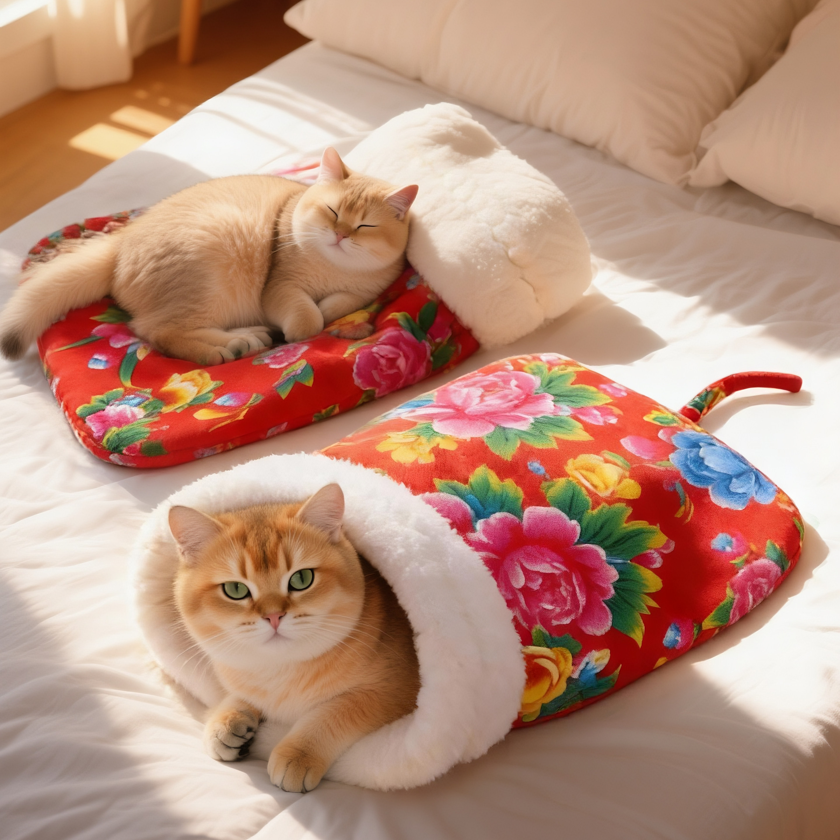 猫咪专用冬季保暖半封闭宠物睡袋幼猫猫窝四季被子猫咪通用猫被窝,宠物/宠物食品及用品,猫窝/屋/帐篷/沙发,淘宝优惠券,粉丝福利购,淘宝优惠卷