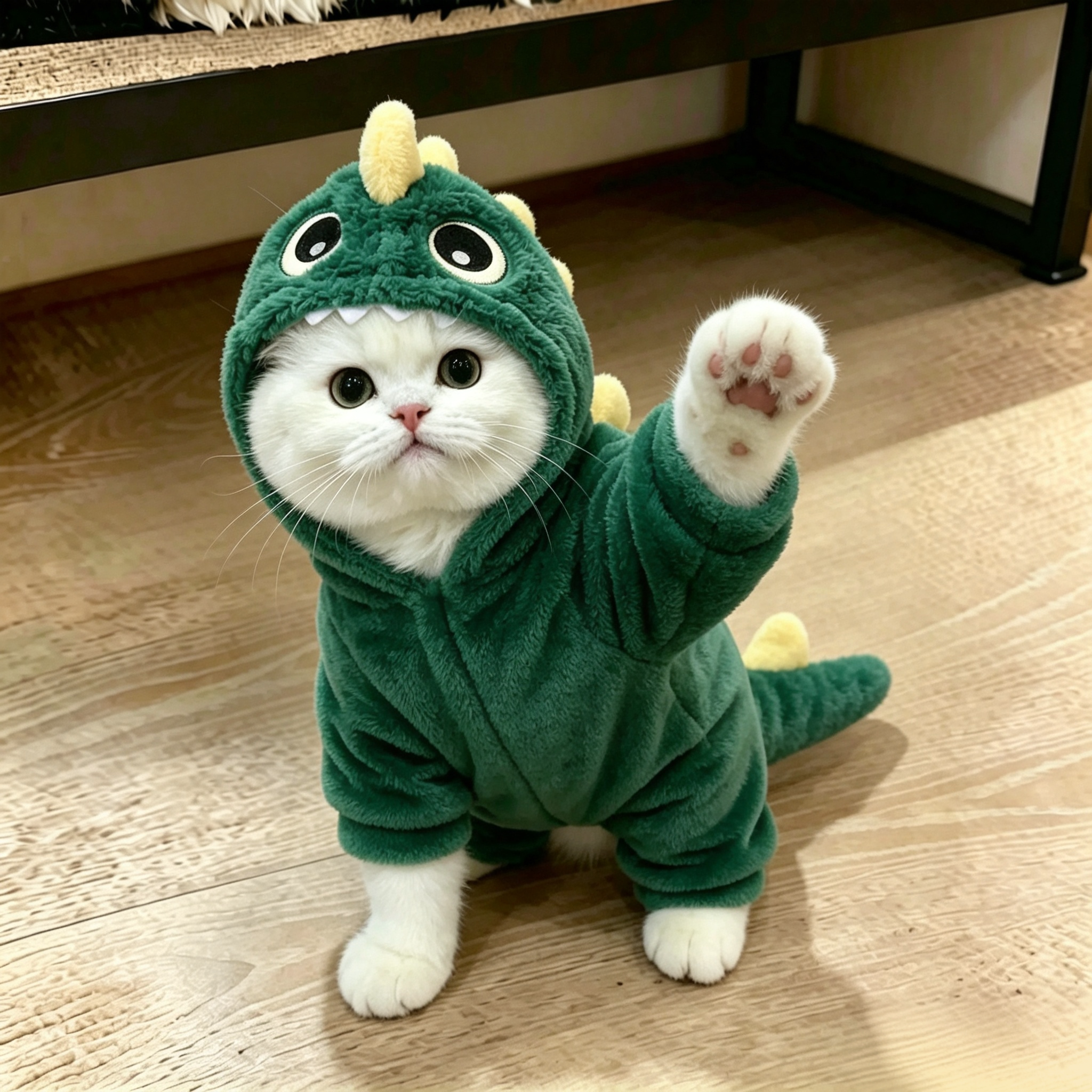 猫咪衣服秋冬装恐龙变身装狗衣服