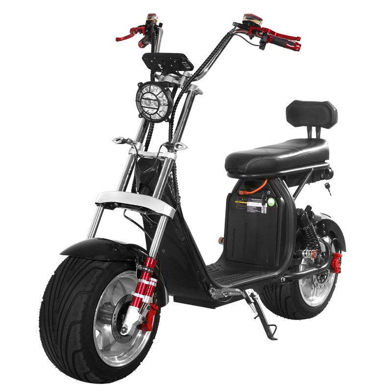 巴西热销短款12双锂电60v续航百公里哈雷电动车电瓶车3000w