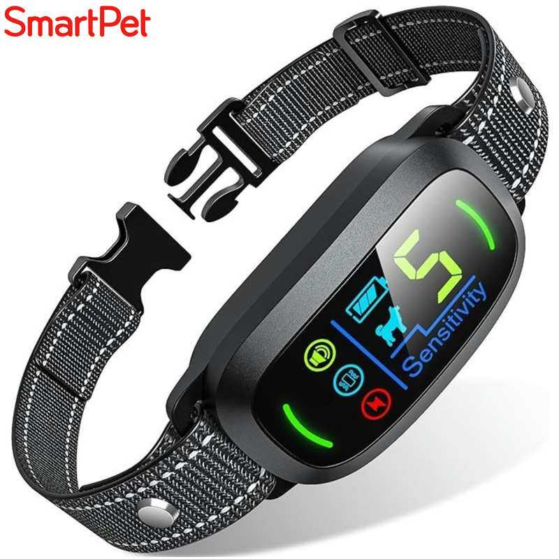 SmarPet智宠彩屏止吠器S1 可充电防水精准识别狗叫驯犬器 可定制