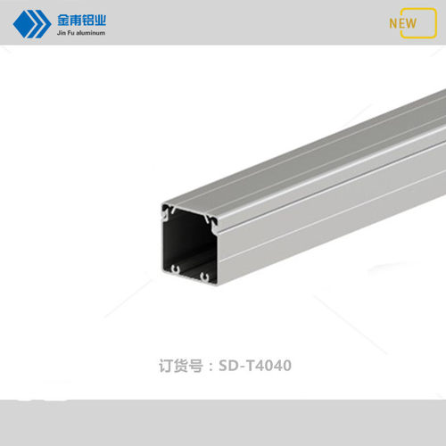 金甫铝合金线槽40x40 40x80 80x80 90x90现货 工业设备框架布线用