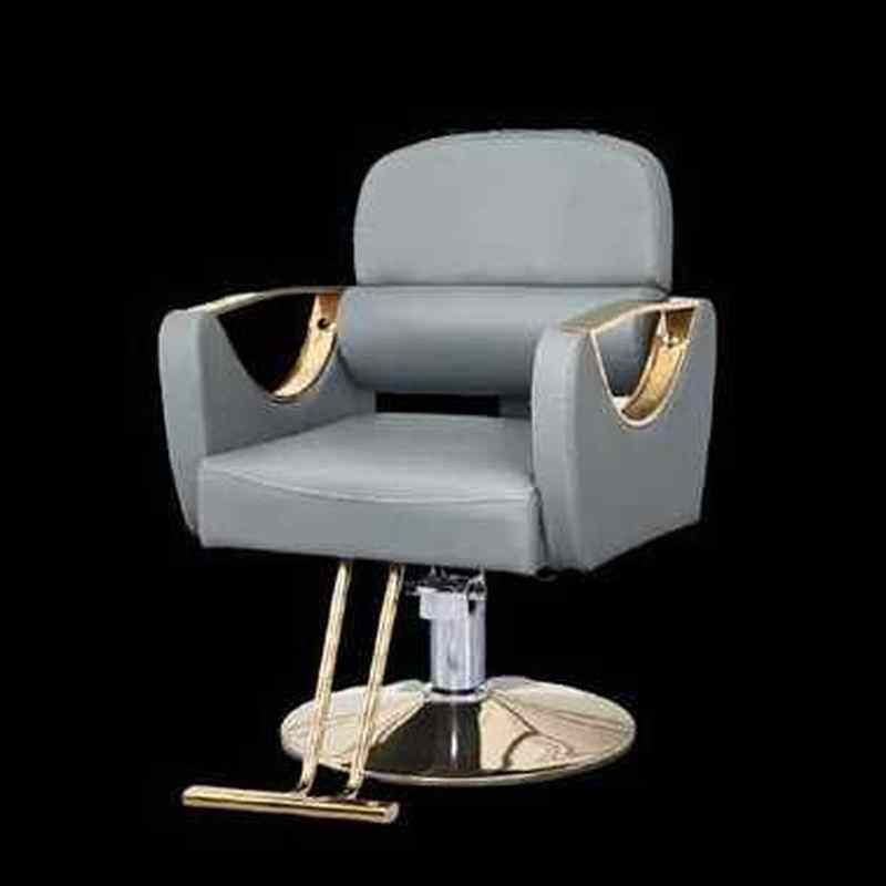 理发椅子发廊专用美发店椅简约剪发凳理发椅升降可放倒美发椅网o