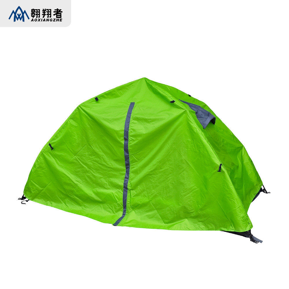 野外双层防雨单人携带免搭速开单人帐蓬方便自动帐篷野营帐篷