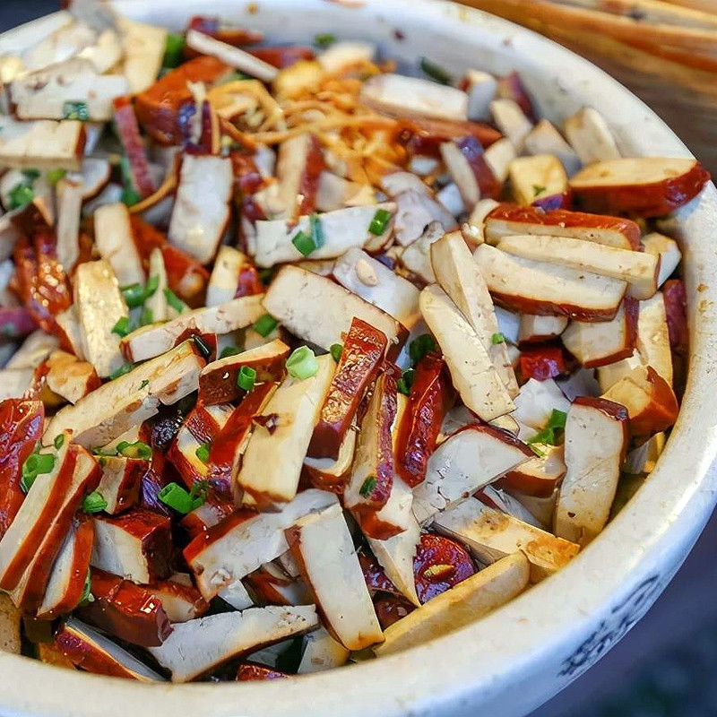【前童香干】宁波宁海特产豆腐干前童古镇豆腐老豆腐空心豆腐香干