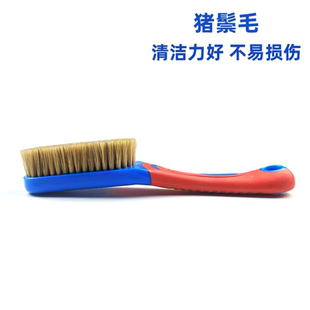 油刷 鞋 刷子软毛家用长柄洗鞋 刷翻毛皮护理猪毛刷皮鞋 刷猪鬃毛打鞋