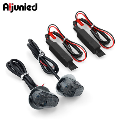 适用凯越450RALLY摩托车转向灯电阻转换器12V LED小转向灯配件