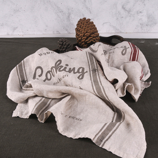 森系亚麻棉餐巾柔软高o颜值餐布拍摄摄影摆拍道具布怀旧工业风餐