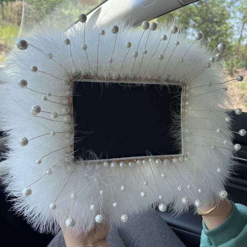 新款可爱羽毛车载摆件防滑垫长方形创意毛毛垫高档汽车内装饰用品,汽车用品/电子/清洗/改装,防滑垫/防护垫,淘宝优惠券,粉丝福利购,淘宝优惠卷