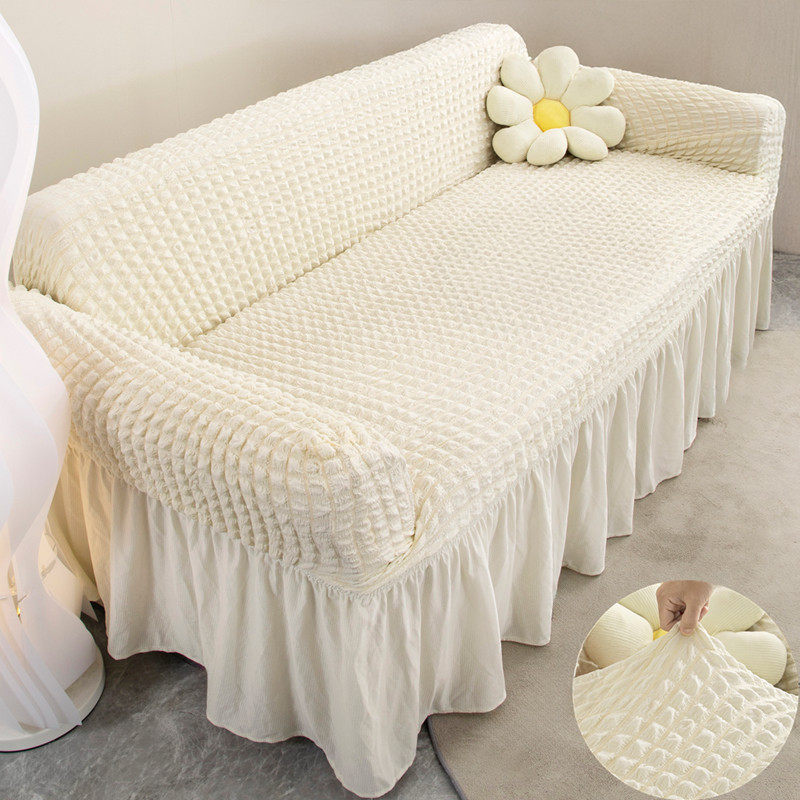 2025防猫抓沙发套罩全包万能一体老式123直排米白色奶油梳化五人,居家布艺,沙发套,淘宝优惠券,粉丝福利购,淘宝优惠卷
