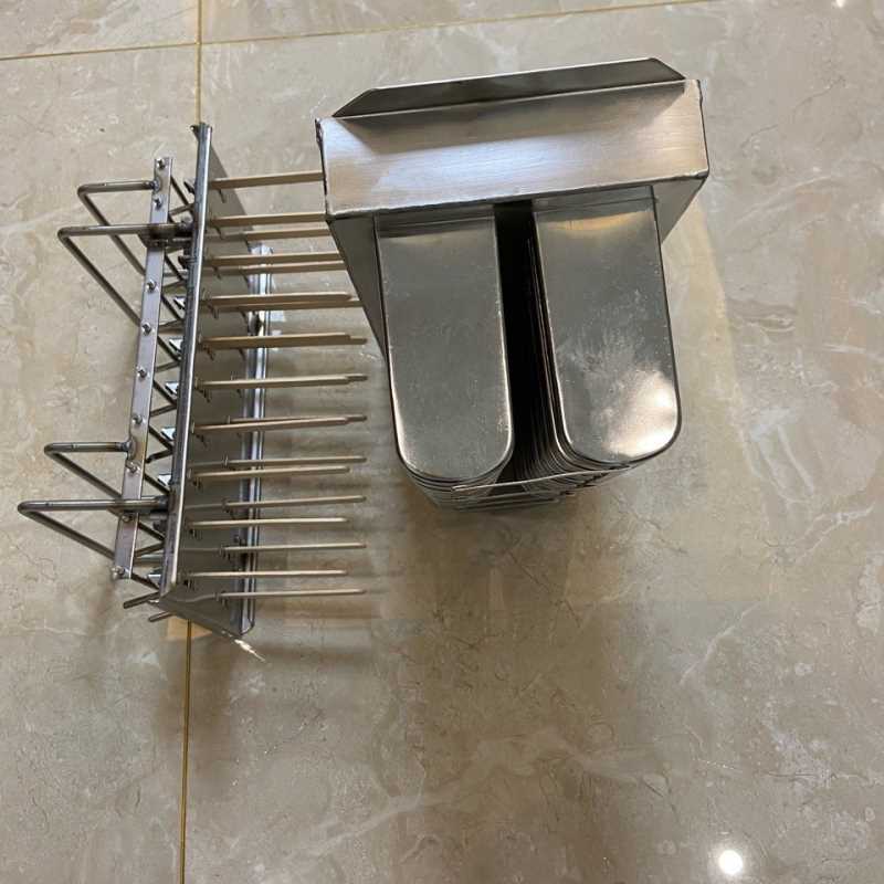 304食品级不锈钢雪糕模具冰淇淋模具，DIY水果模冰棒模具20支冰棍