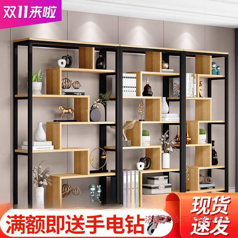 红酒柜柜办公室隔断家用货架展示架玄关柜化妆品陈列柜多层产品木