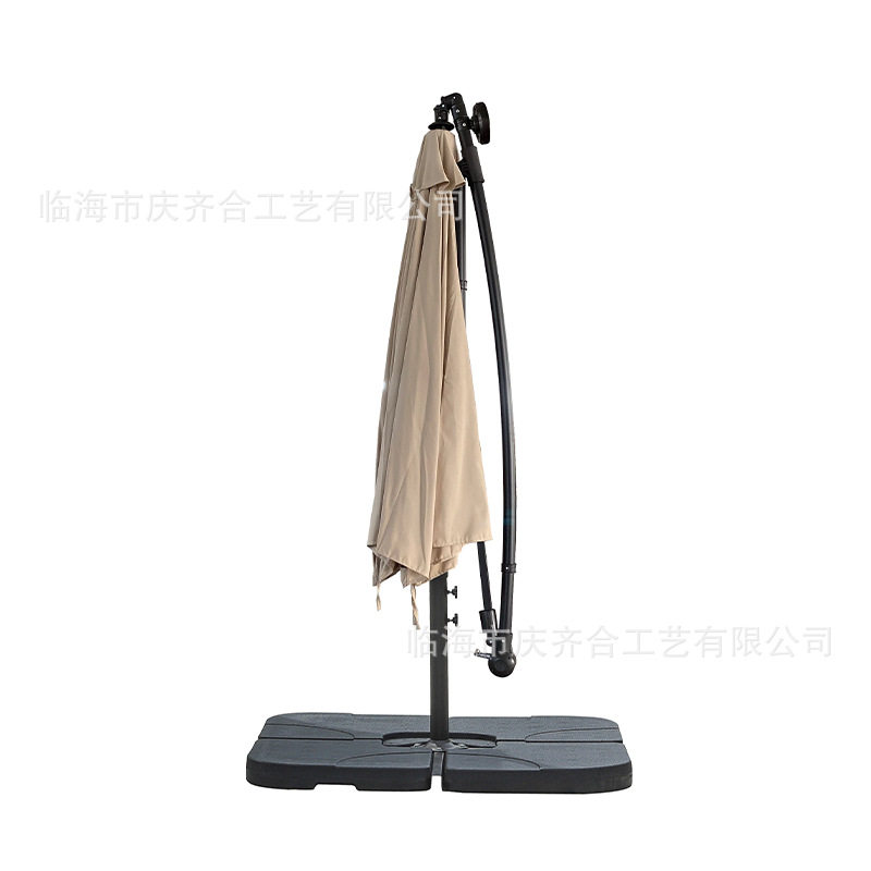 户外太阳能板LED灯珠遮阳伞