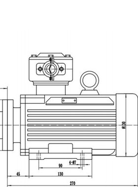 磁力齿轮泵 型号:ZN422-MG425XK/AC380FB-2/550库号：M165166