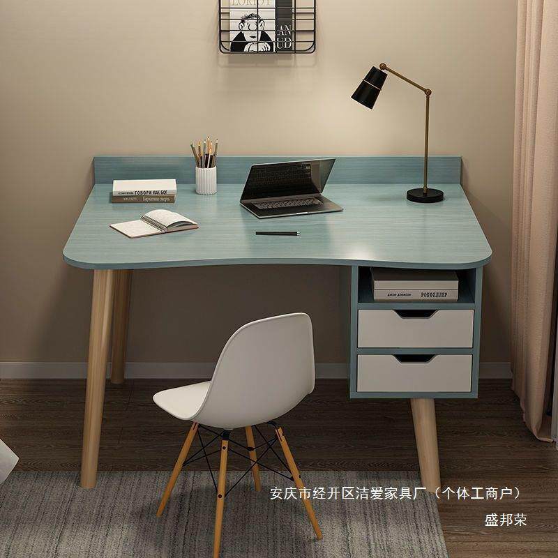 写字卧室小桌子电脑桌台式家用出租屋女生椅子带学生桌子简易书桌