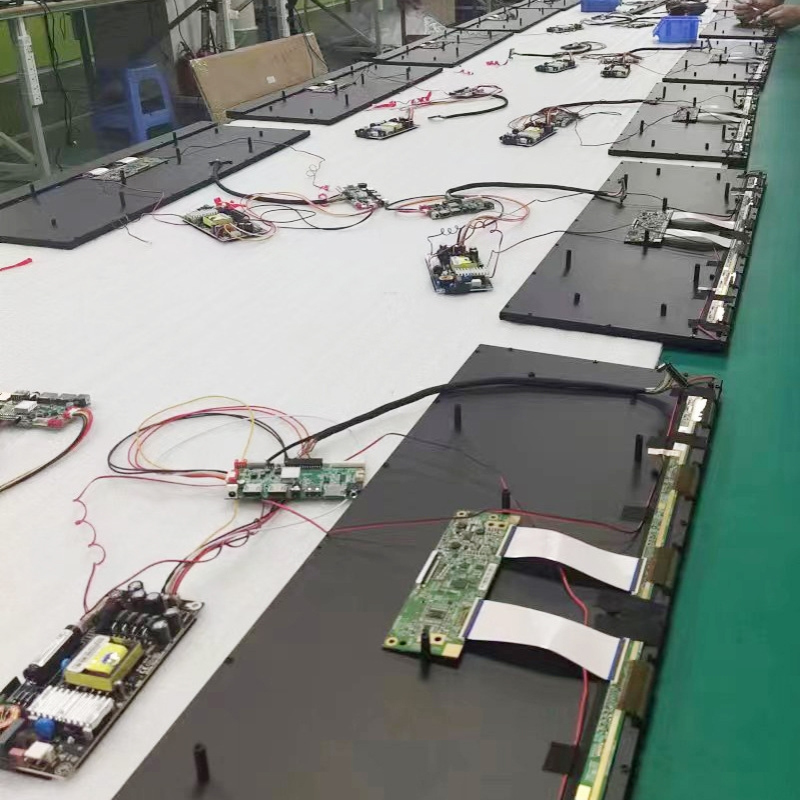 43.9寸4K高清G+G电容触摸液晶条形屏广告一体机