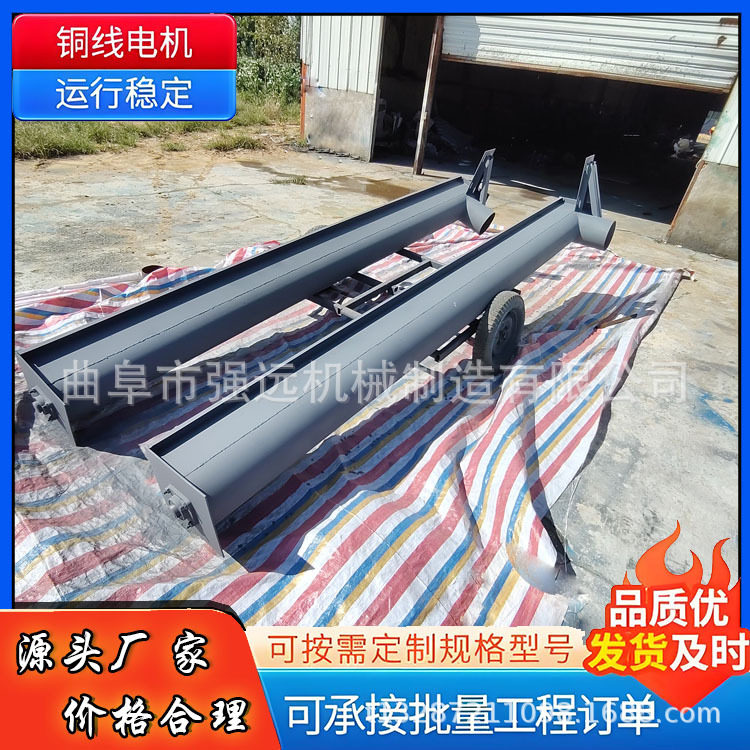 219U型槽型蛟龙喂料机 双轴螺旋输送机 槽式蛟龙送料机