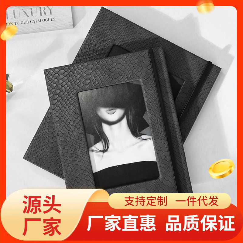 新款轻奢蛇纹皮质相框摆台6寸7寸卧室样板间桌上装饰摆件相架批发