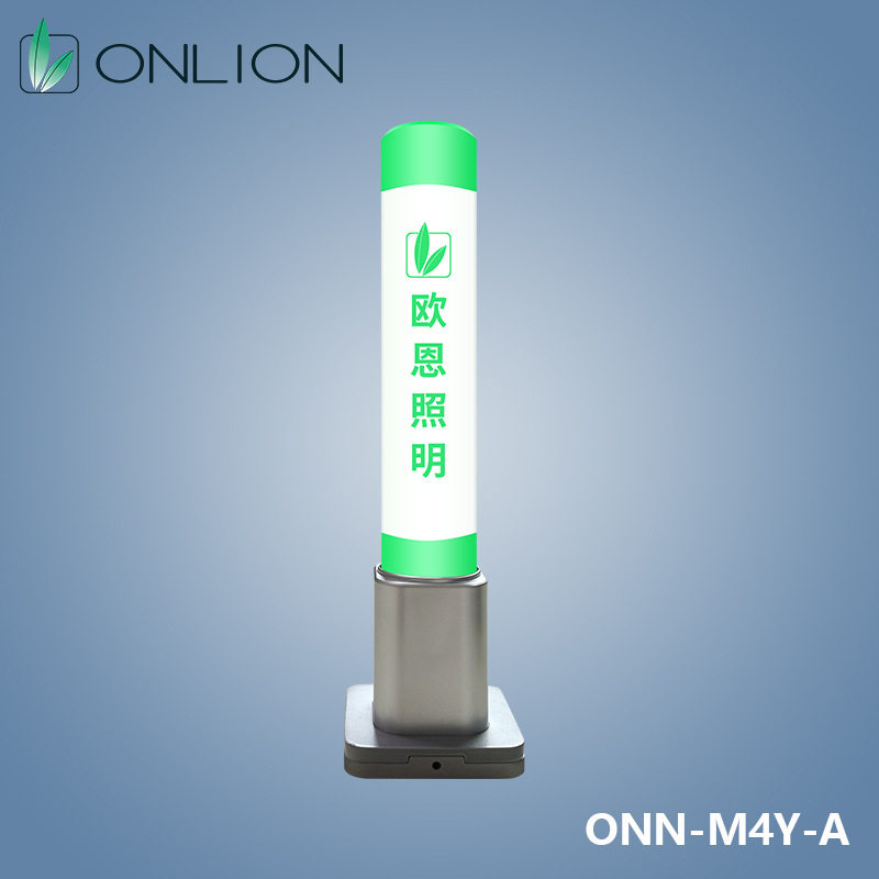 欧恩照明水晶三色警示灯可刻LOGO
