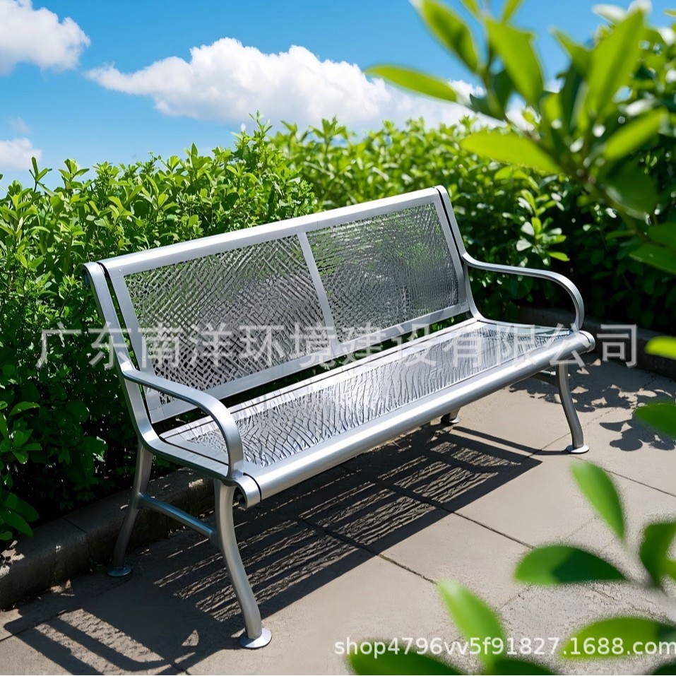 不锈钢景区公园座椅新潮