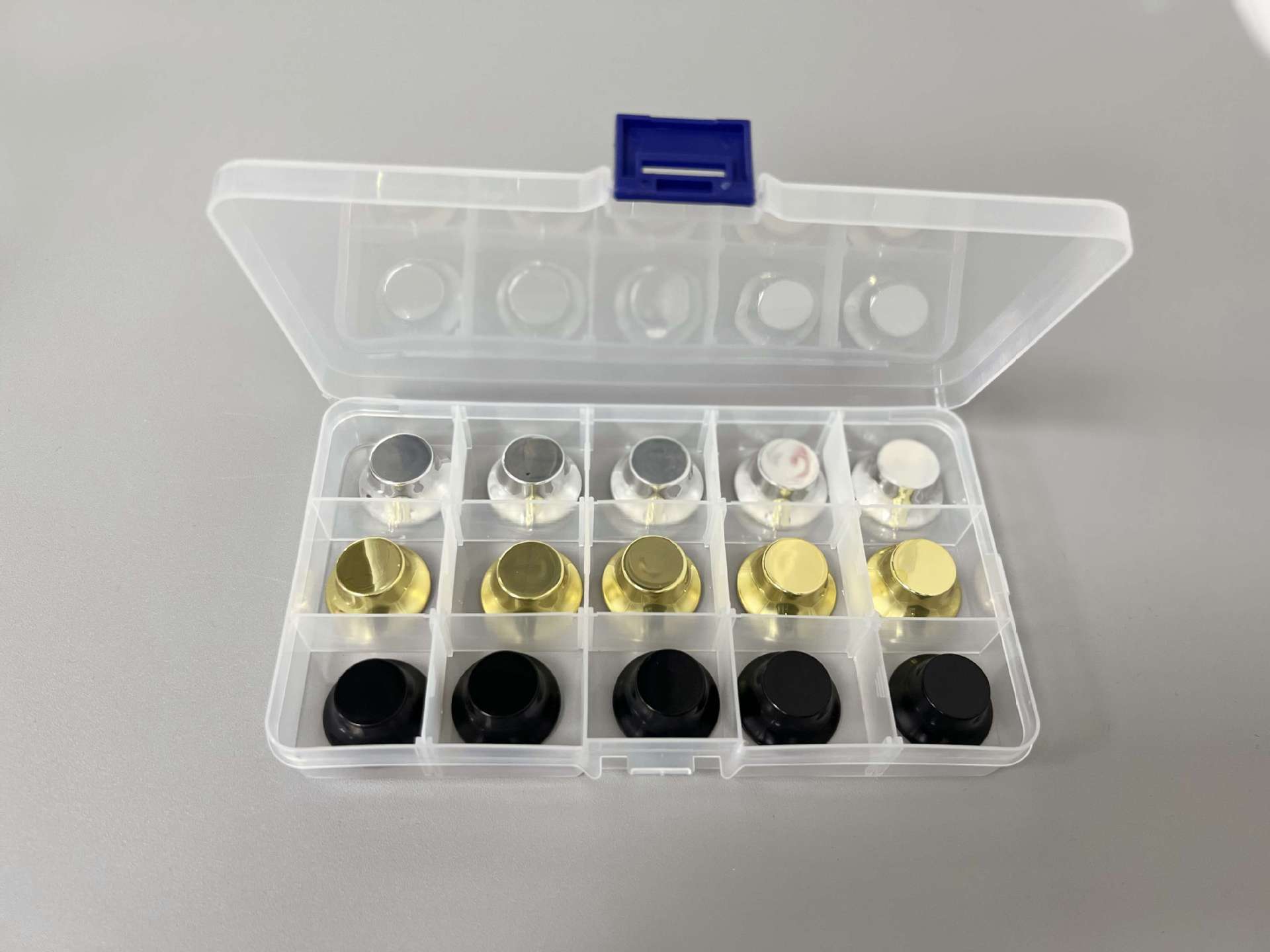 电吉他音量音色旋钮LP款EPI帽状飞碟状铝皮款电位器帽开关钮盒装