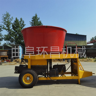 电动牵引稻草粉碎机 养牛养羊用大型粉草机  圆盘式铡草揉丝机