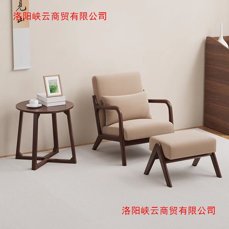 布艺沙发椅茶几组合套装小户型