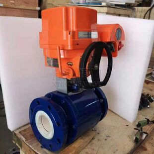 手动 Q941TC电动陶瓷球阀 法兰 放料 欣弘阀门 气动