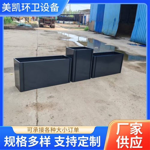 户外不锈钢铁艺花箱组合长方形商业街售楼部广场花坛市政围栏花槽